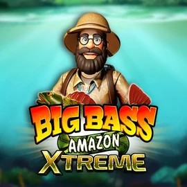 Big Bass Amazon Xtreme online game logo by Pragmatic Play on lizaroscasino.com