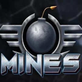 Mines slot visual from Turbo Games available on lizaroscasino.com