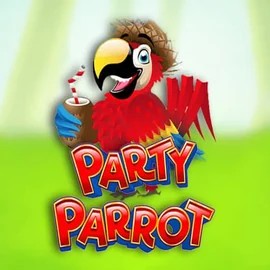 Party Parrot slot visual from Rival available on lizaroscasino.com