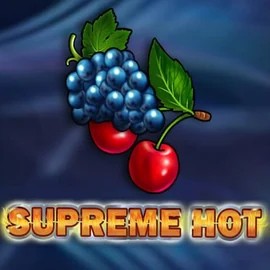Supreme Hot online game logo by Amusnet Interactive on lizaroscasino.com
